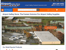 Tablet Screenshot of airportsafetystore.com